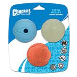 Chuckit Fetch Ball Medley 3pk