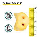 Puffed Sow Snout Dog Treat