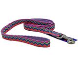 Hamilton Nylon Lavender Weave Dog Leash 5/8-inch x 4-ft