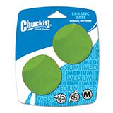 Chuckit Erratic Ball Medium 2pk