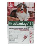 Bayer Advantage II Dog 21-55 lb 4 pack