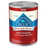 Blue Buffalo Homestyle Beef Dinner 13oz Canned Dog Food Case