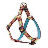 Nylon Dog Harness Step In Crazy Daisy 15-21 inches