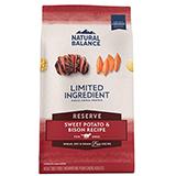 Natural Balance Sweet Potato and Bison Allergy Dog Food 15Lb