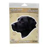 Indoor or Outdoor Black Labrador Sticker Decal