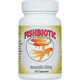 Fishbiotics Amoxicillin Aquarium Antibiotic 500mg 30 ct