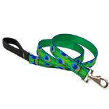 Lupine Nylon Dog Leash 4-foot x 1-inch Tail Feathers