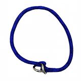 Nylon Dog Choke Blue Collar 20in