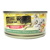 Fussie Cat Chicken w/Veggies Gravy Canned Cat Food 2.8 oz ea