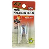 Zilla Night Red Mini Halogen Bulb 50 Watt