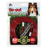Tie-out Trolley Set 50 ft.