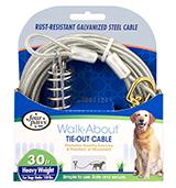 Heavy Weight Tie-Out Cable for Dogs 30-ft.