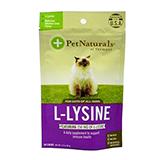 Pet Naturals Cat L-Lysine Chicken Liver 60 ct
