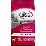 NutriSource Seafood Select Entree Grain Free Dog Food 5lb