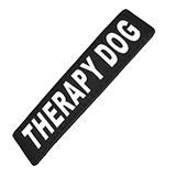 Removable Velcro Patch Therapy Dog Small / Medium