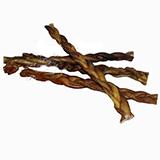 Beef Bully Stick Braided 12 inch Dog Chew