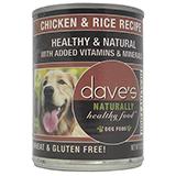 Dave's Naturally Healthy Chicken and Rice Canned 13oz case