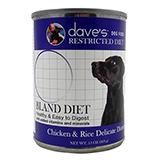 Dave's Delicate Dinner Canned Dog Food 13oz case