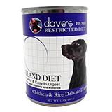 Dave's Delicate Dinner Canned Dog Food 13oz each