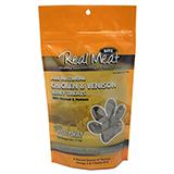 Real Meat All Natural Chicken and Venison Dog Treats 4oz.