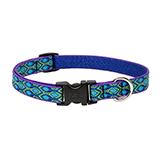 Dog Collar Adjustable Nylon Rain Song 13-22in 3/4 inch width