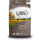 NutriSource Dog Chicken Rice Senior 33lb