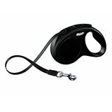 Flexi Medium Small Black Retractable Tape Dog Leash