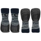 Sport Pawks Anti-Slip Dog Socks Small Grey