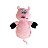 Soft Toy Hear Doggy Ultrasonic Flattie Pig Dog Toy