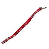 Leash Red with Reflective Service Dog Do Not Pet 5/8in x 4ft