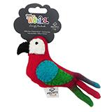 Wooly Wonks Felted Parrot Cat Toy