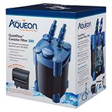 Aqueon QuietFlow Canister Filter 300 55 to 100 Gallon