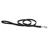 Lupine Nylon Dog Leash 4-foot x 1/2-inch Black