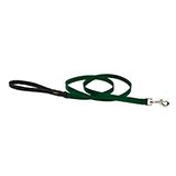 Lupine Nylon Dog Leash 4-foot x 1/2-inch Green