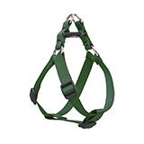 Nylon Dog Harness Step In Green 19-28 inches