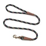 Mendota Large Black Confetti Snap Lead Dog Leash 6ft. 