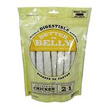 Better Belly Rawhide Rolls Sm 20pk