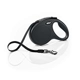 Flexi Medium Black Retractable Tape Dog Leash