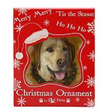 E&S Imports Shatterproof Animal Ornament Yellow Lab