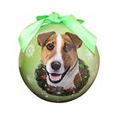 E&S Imports Shatterproof Animal Ornament Jack Russell
