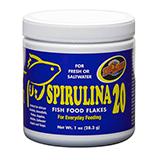 ZooMed Spirulina Flake Food for Fresh and Saltwater Fish 1oz