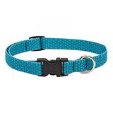 Lupine Nylon Dog Collar Adjustable Eco Tropical Sea 9-14