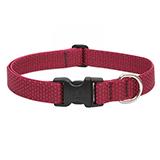 Lupine Nylon Dog Collar Adjustable Eco Berry 16-28