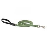 Lupine Dog Leash 6-foot x 1/2-inch Eco Moss