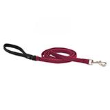 Lupine Dog Leash 6-foot x 1/2-inch Eco Berry