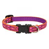 Dog Collar Adjustable Nylon Alpen Glow  10-16 1/2 inch wide