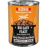 Koha Dog Big Easy Feast 12oz case