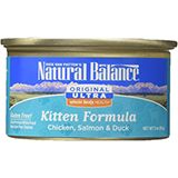 Natural Balance Ultra Grain-Free Kitten 3oz Case