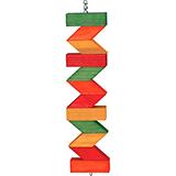 ZigZag BlockToy for Large Birds