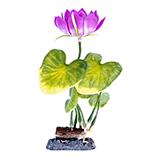 Water Lily Medium Sinking Plastic Aquarium Plant